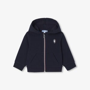 Jacadi‎ Baby Zip Up Sweatshirt Hoodie in Marine size 24M